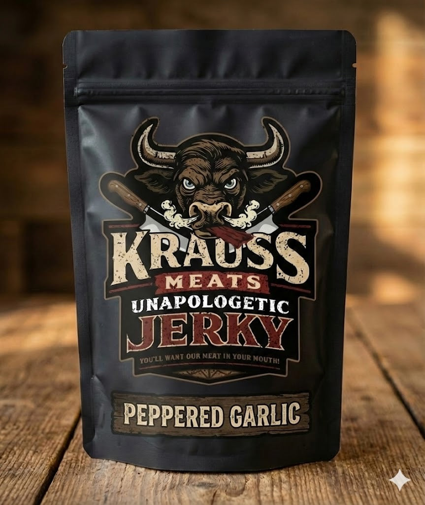 Peppered Garlic Beef Jerky