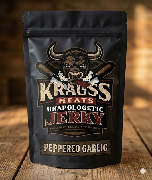 Peppered Garlic Beef Jerky